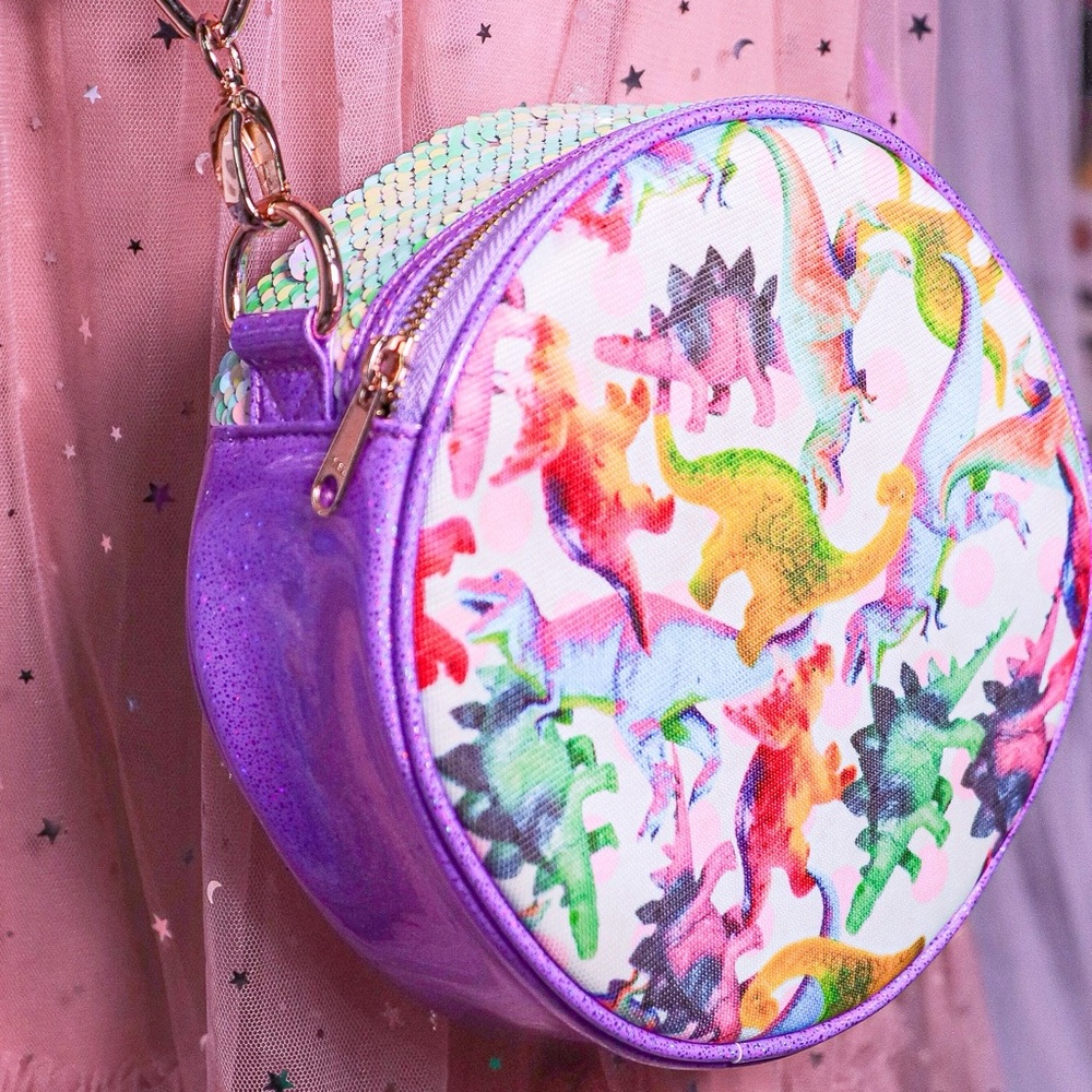 Exclusive! Dino-mite Lilac Crossbody x Irregular Choice